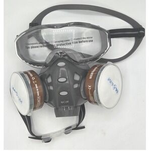 NASUM Full-Face Respirator Mask (Integrated Eye Protection)